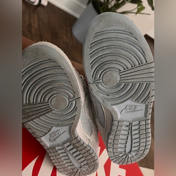 Nike Dunk Low - Photon Dust/Light Armory Blue/Light Smokey Grey W-9 M-7.5 - Picture 8 of 9